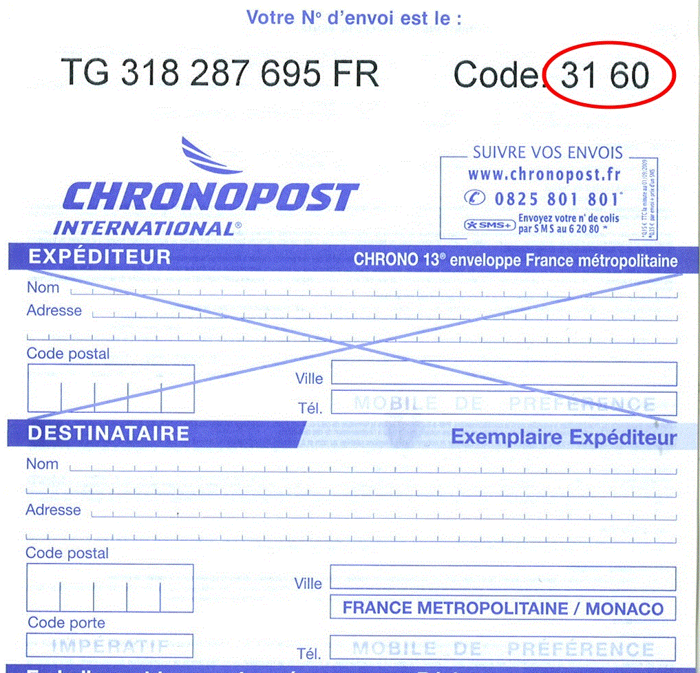 Chronopost Chronopost