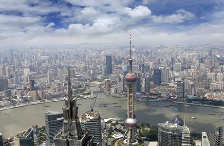 Vue sur Shanghai