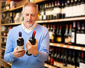 L'envoi de vin ecommerce